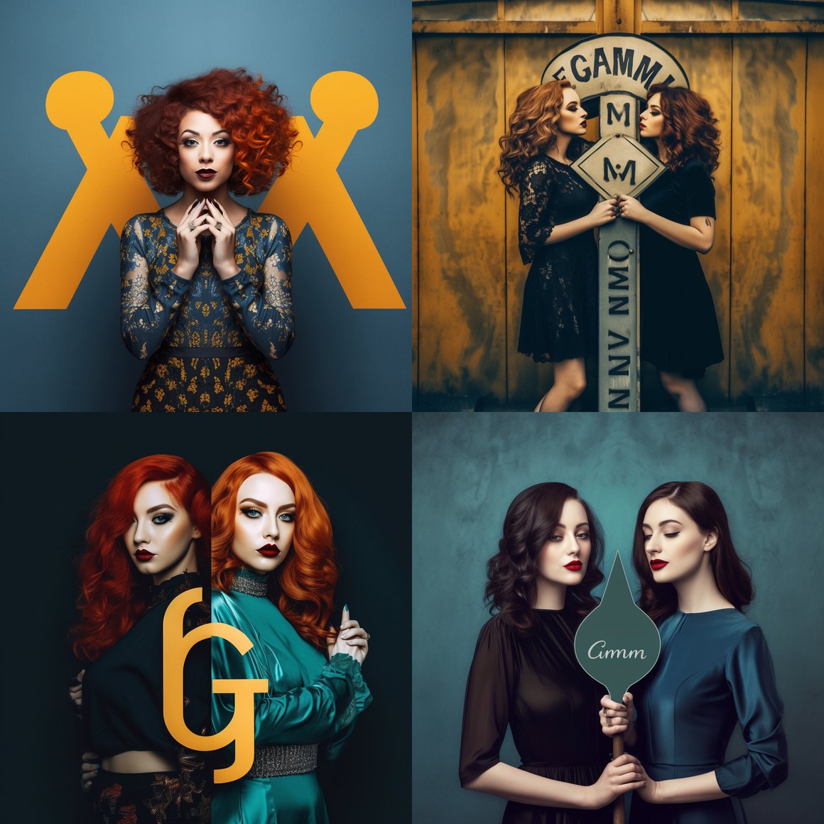 Gemini Goddess: Mid-Journey Photo Shoot