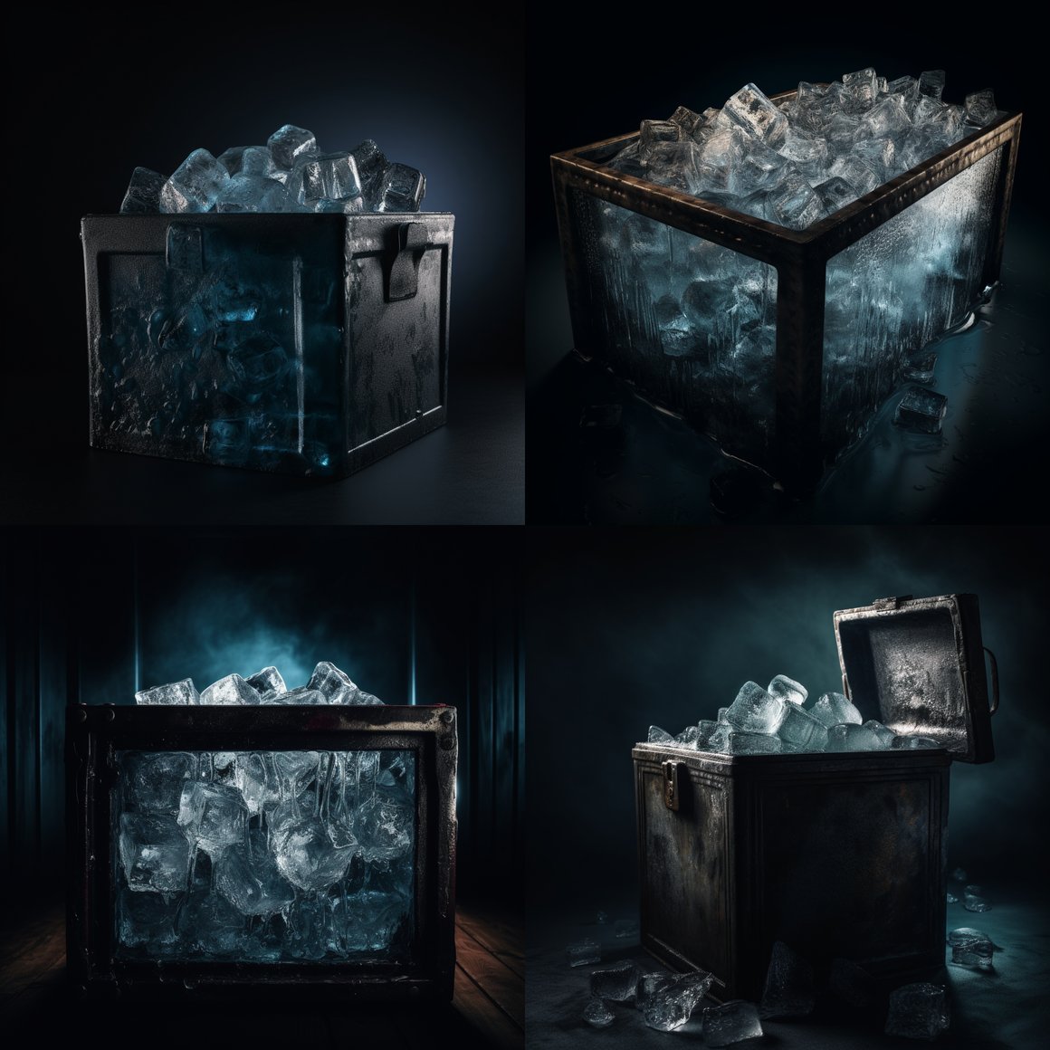 Chilled Depths: A Mid-Journey Perspective