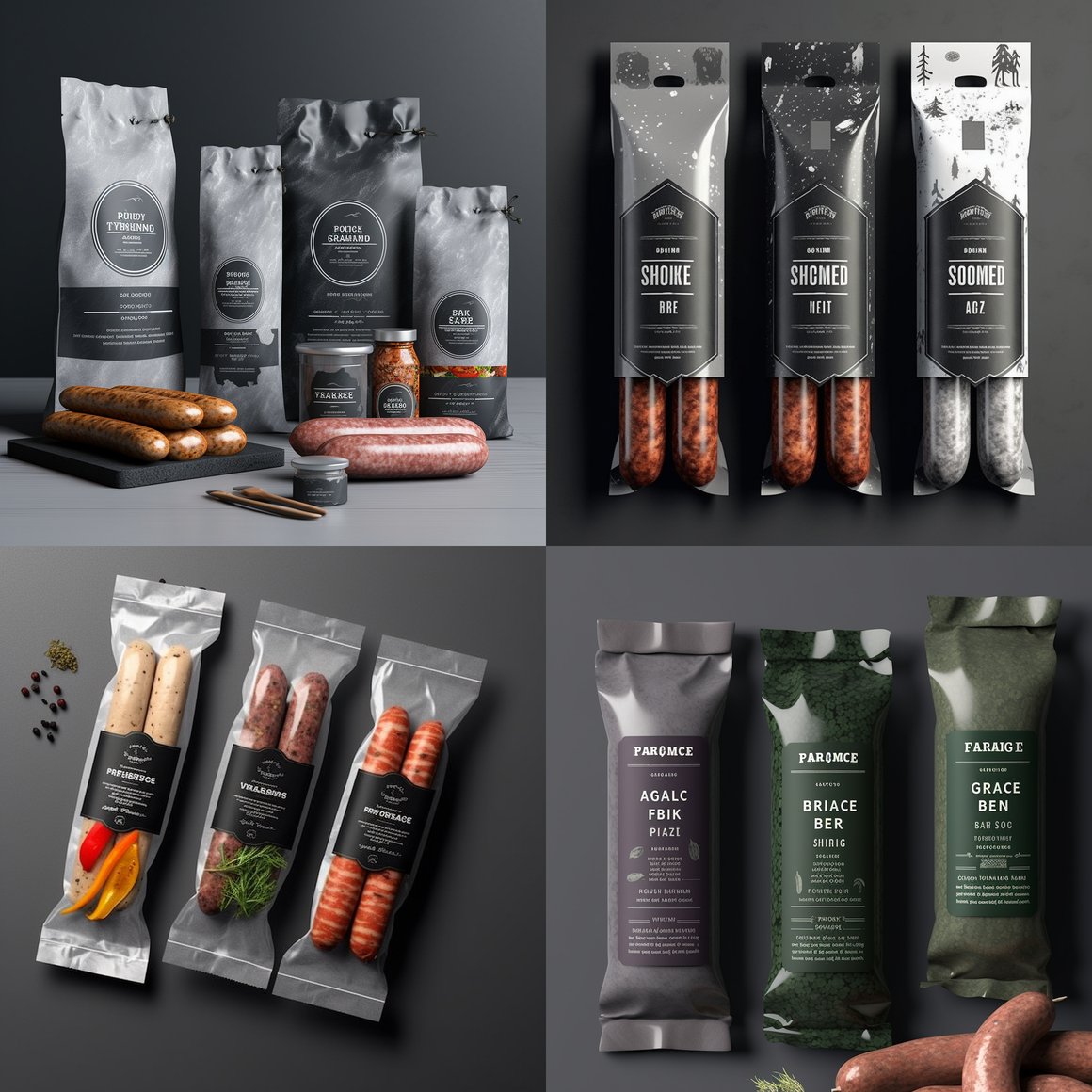 Sustainable Sausage Packaging Design