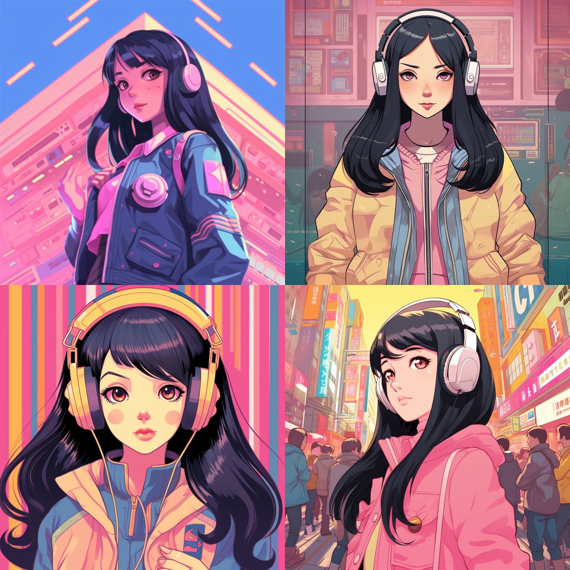 Retro Anime Audio Escape: Uchiyama Illustration Edition