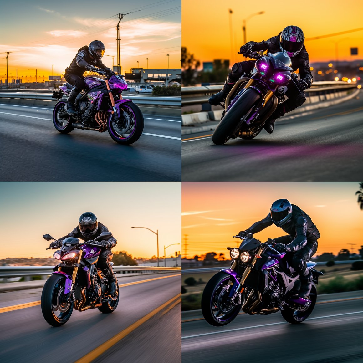A Stunt Racer's Mid-Journey Break in Vivid 8K Detail