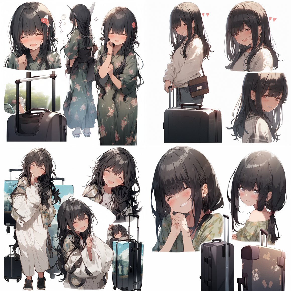 Happy Journey Chronicles: Niji 5 Manga Illustration