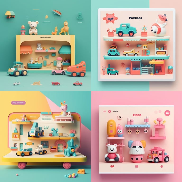 Crafting a Minimalistic Toy Store Website UI/UX Design Prompt | NeoPrompt