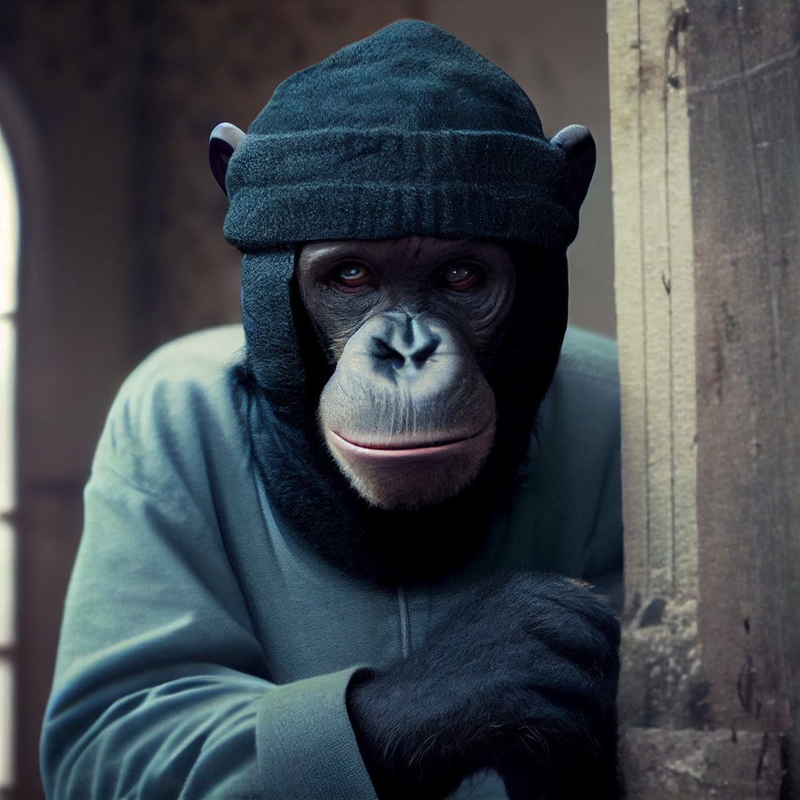 Chimp in a Half-Covered Balaclava: Mid-Journey Update