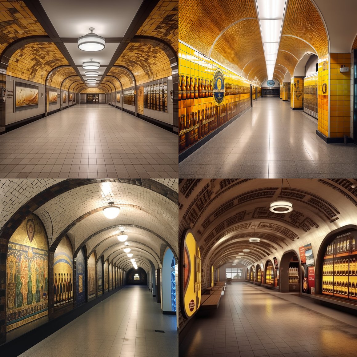 Subway Station Promotions for Nearby Museum
