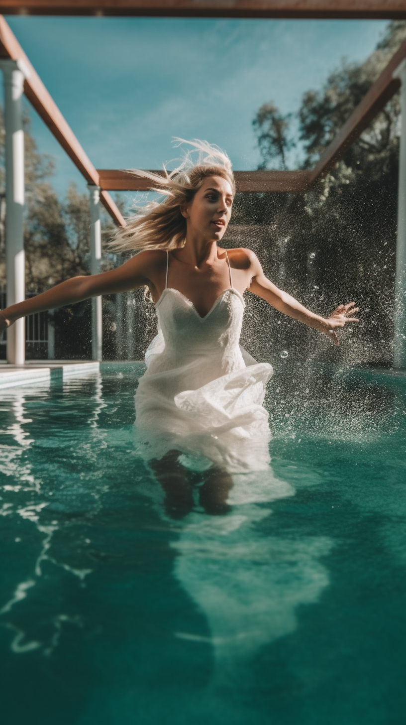 Mid-Wedding Splash: Ultra High Def Sony Alpha A7IV Capture