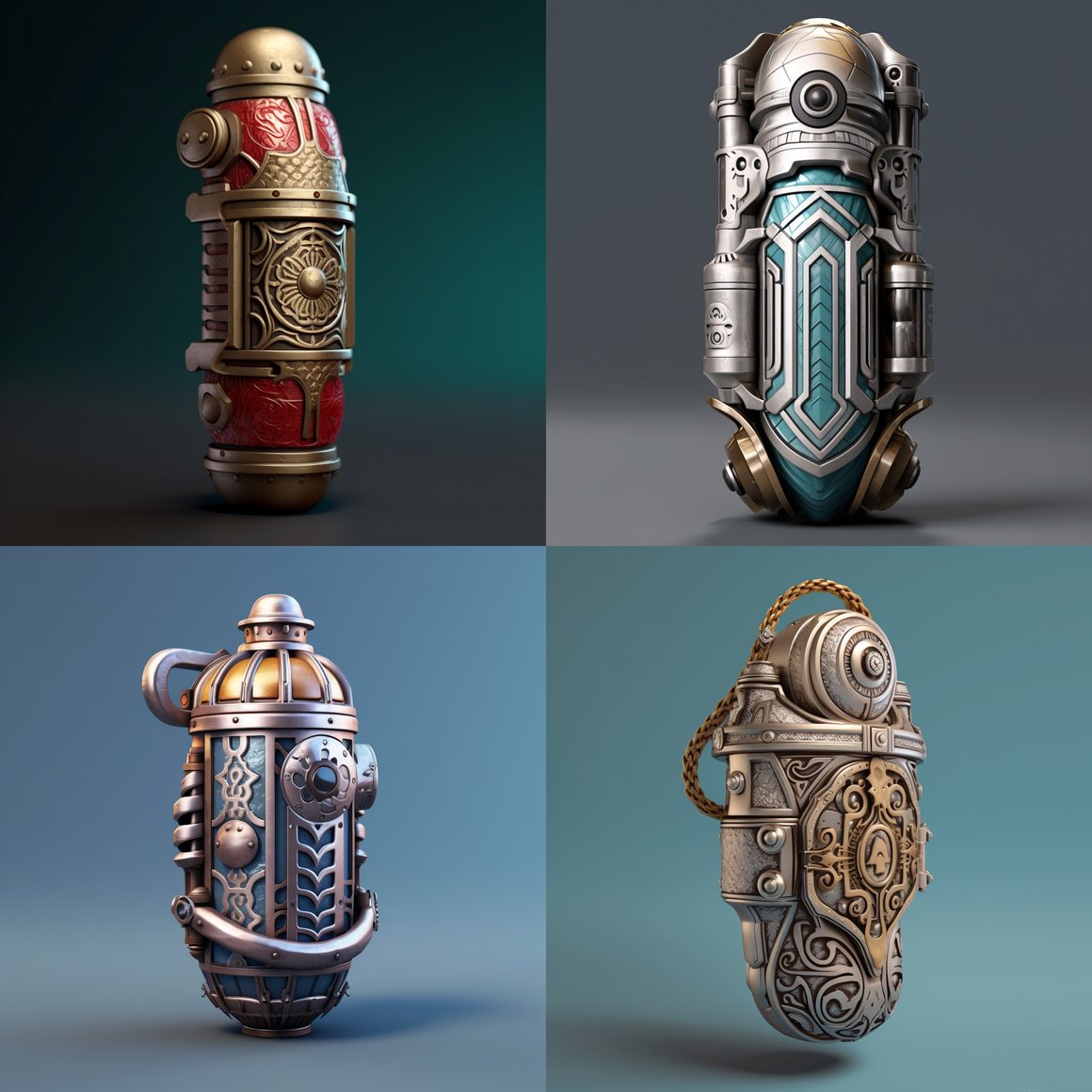 Armored Medical Inhaler Design Progress