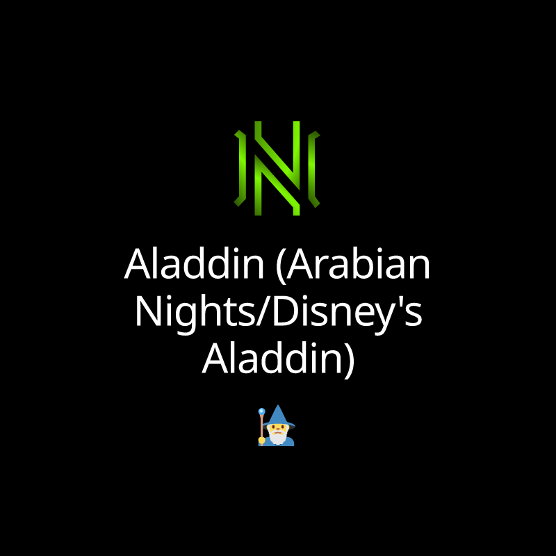 Aladdin (Arabian Nights/Disney's Aladdin)