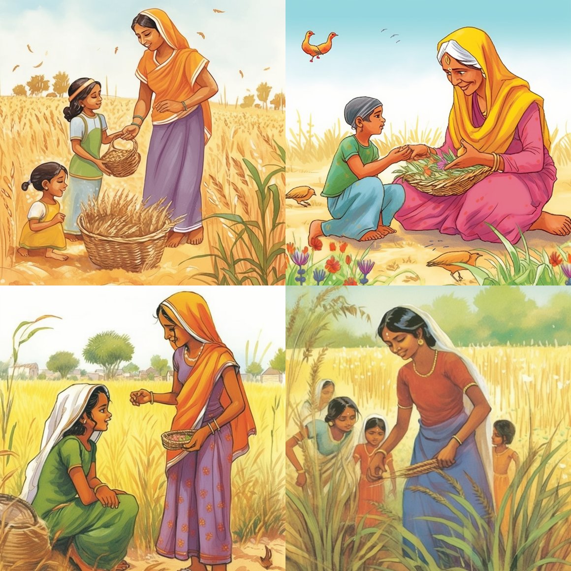 A Tribute to Indian Female Farmers