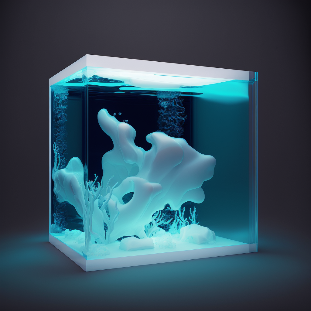 A Surreal Journey Through Futuristic Aquarium Design