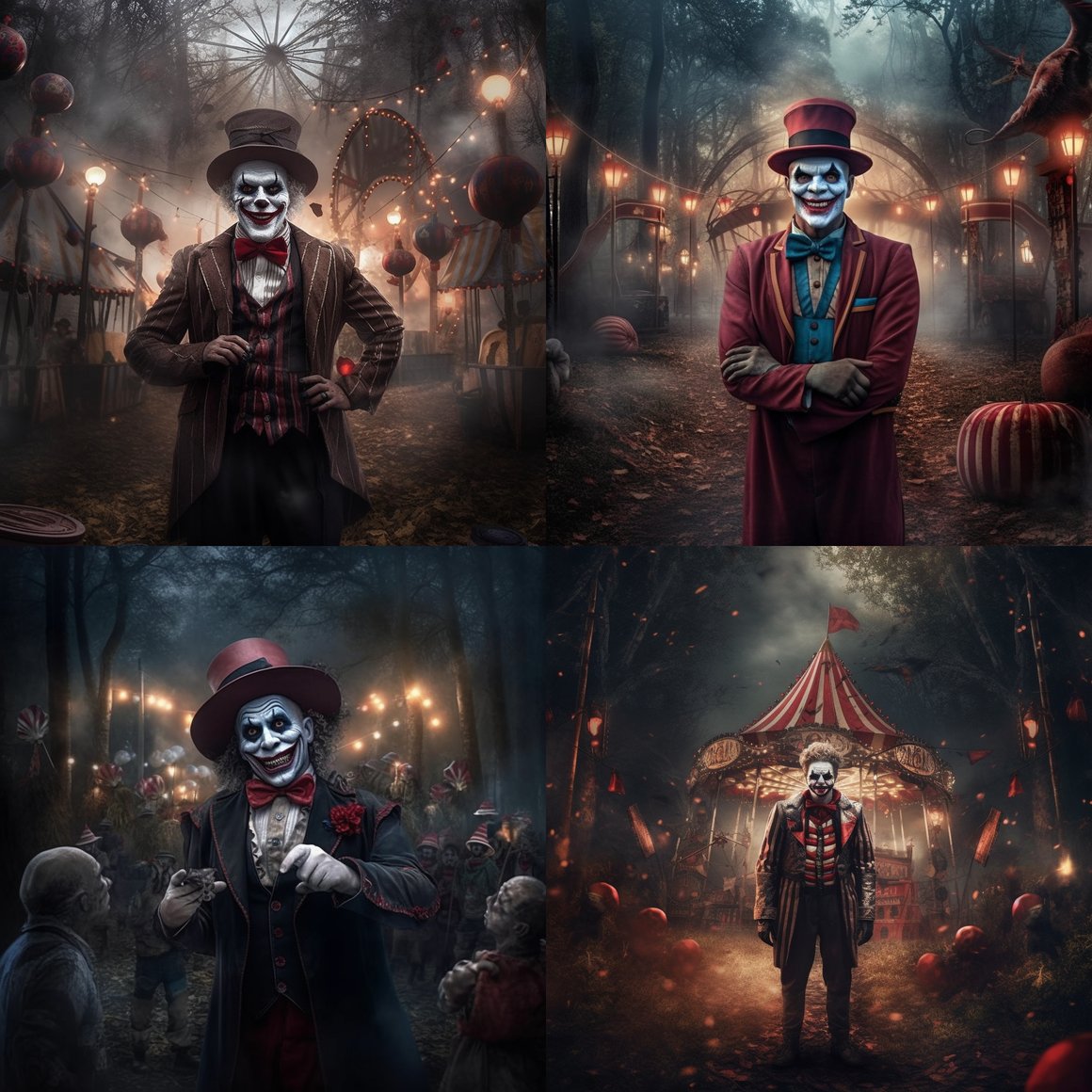 Haunted Woods Carnival: The Ring Leader's Welcome