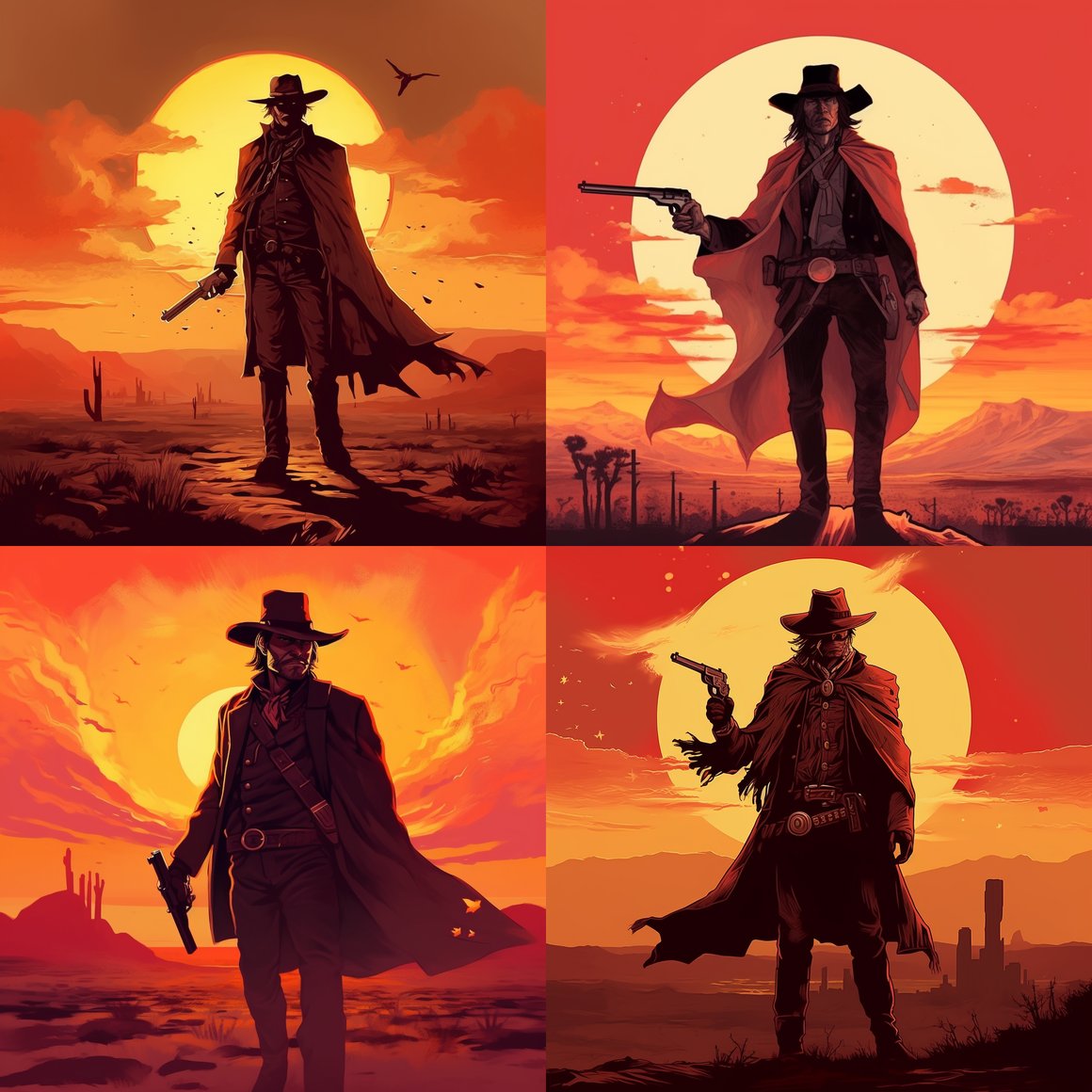 Sundown Showdown: A Western Anime Saga