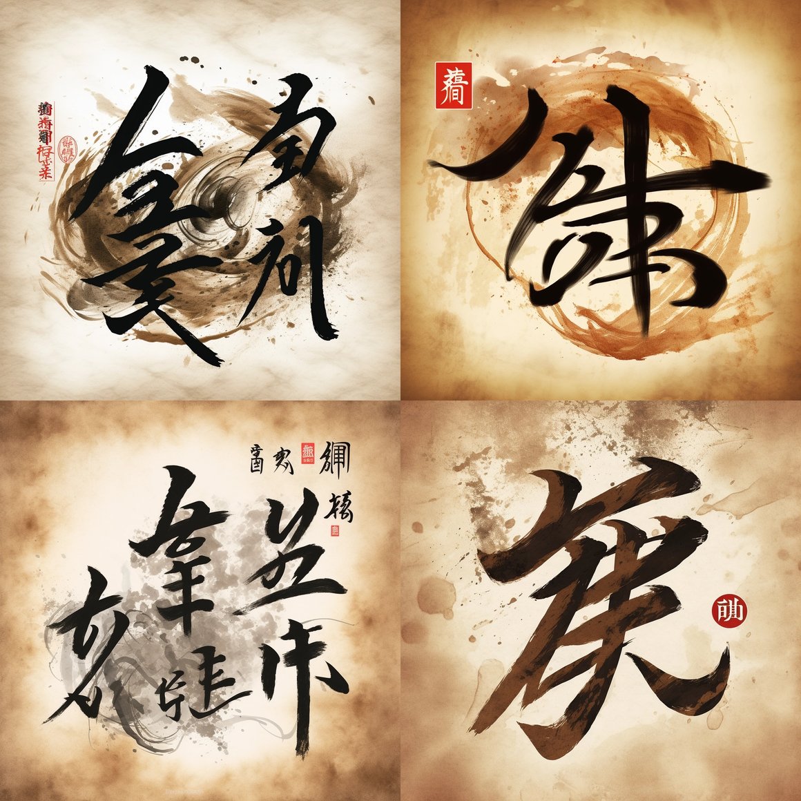 A Unique Calligraphy Font