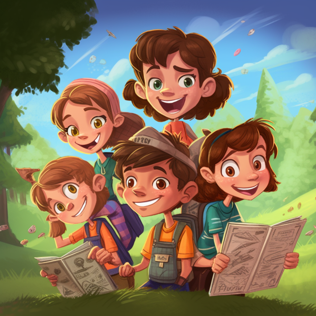 Summer Treasure Hunt Chronicles: The Park and the Woods