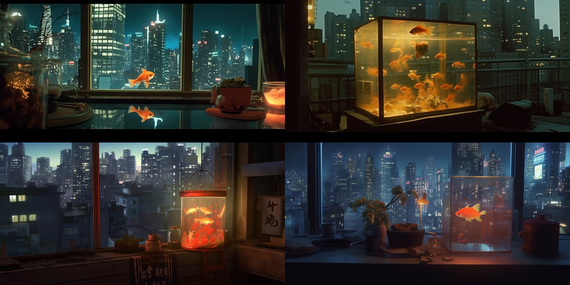 Midnight Encounter: Chinese Rooftop Cinema Scene