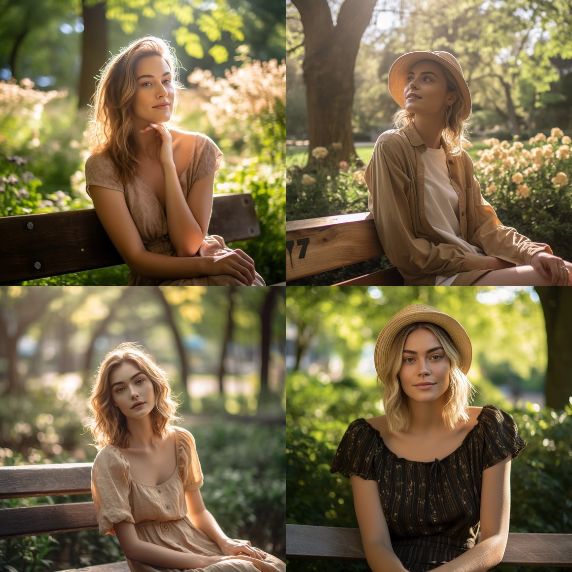 Sun-kissed Serenity: Portrait Session in Nature