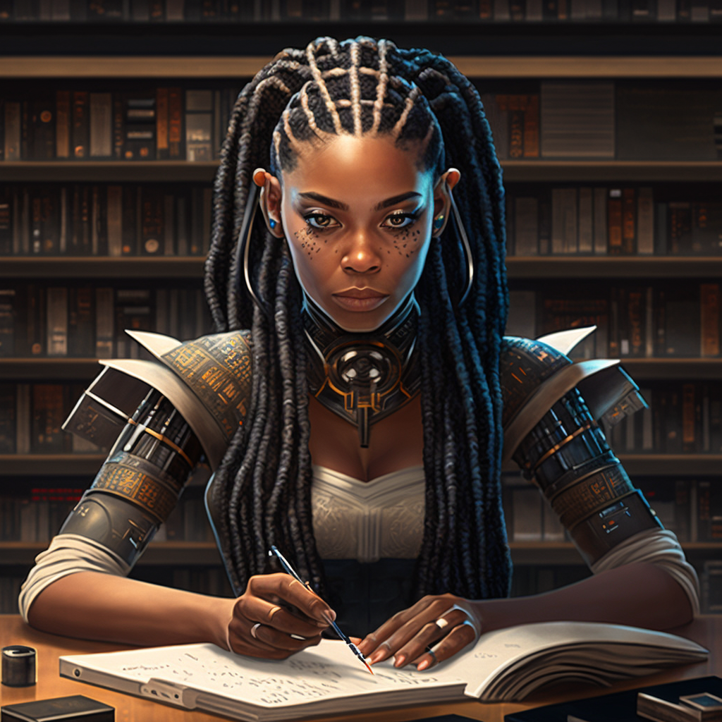 Chronicles in the Future: A Sci-Fi Scribe's Journey