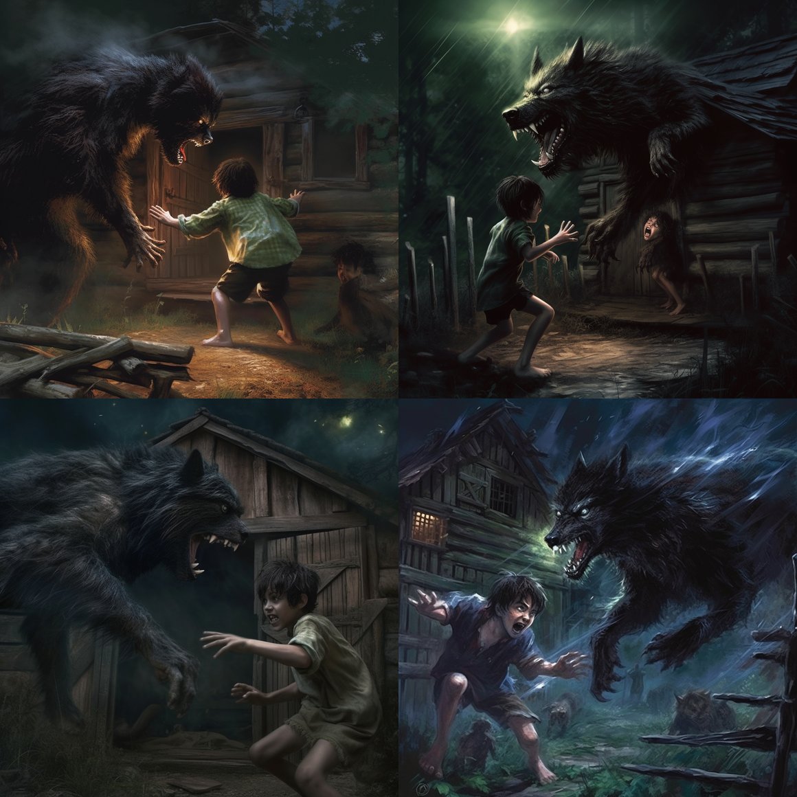 Midnight Beast Encounter: A Story of Survival