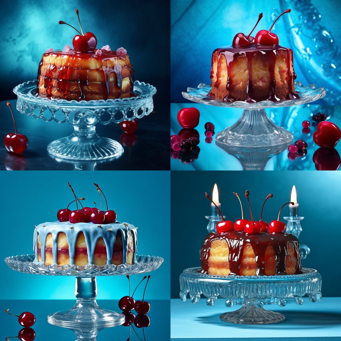A Surrealistic Photorealistic Journey Into Vintage Glamor, Timeless Elegance, and Culinary Craftsmanship