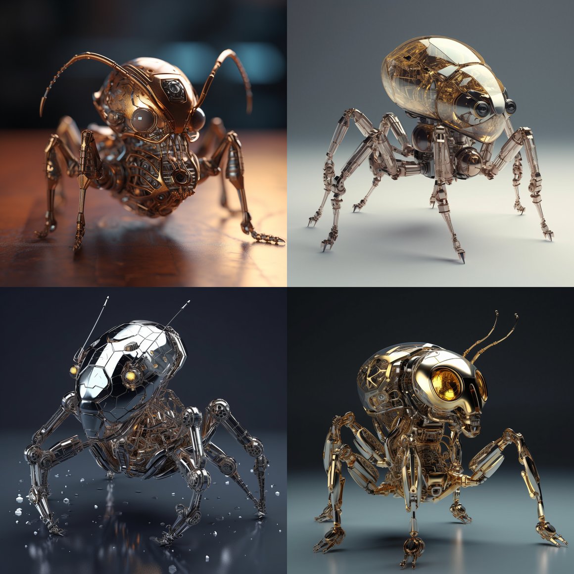 Armanda: The Cybernetic Ant's Mid-Journey Chronicles
