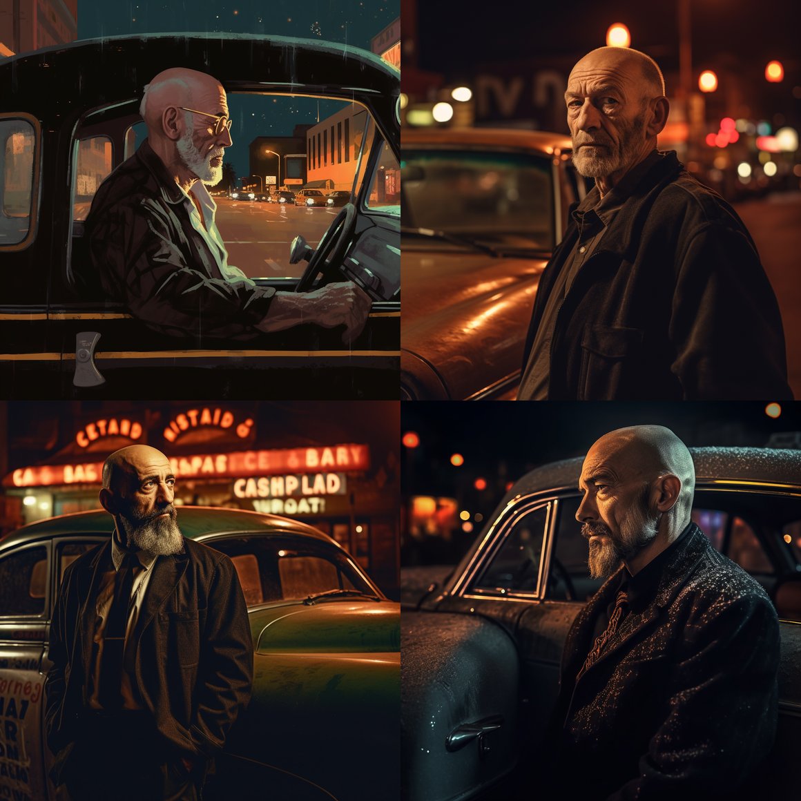 Midnight Cruise in a Rusty Relic