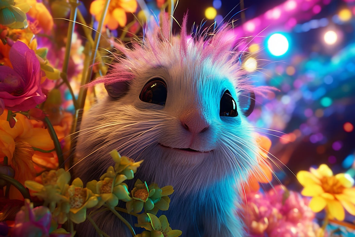 A Tim Burton Inspired Photorealistic Journey