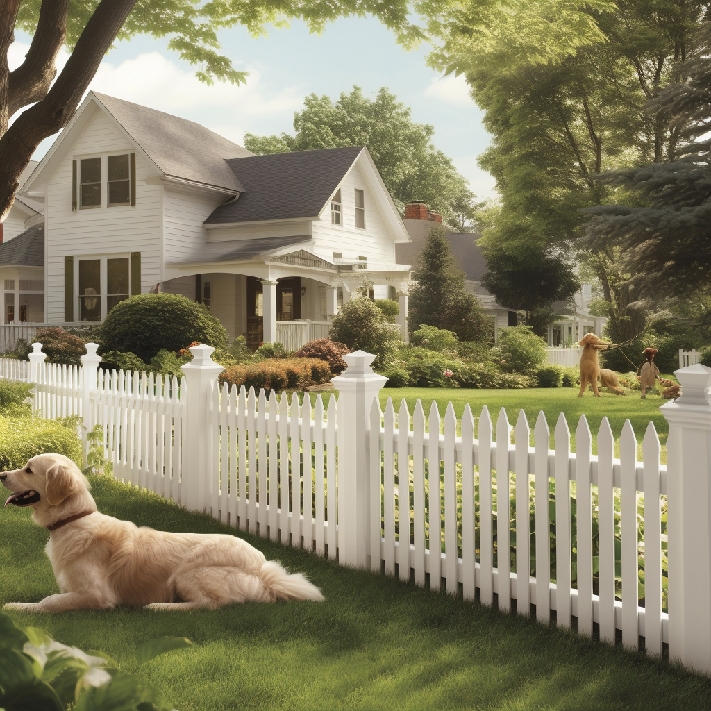 Suburban Serenity: The Mid-Journey Pause