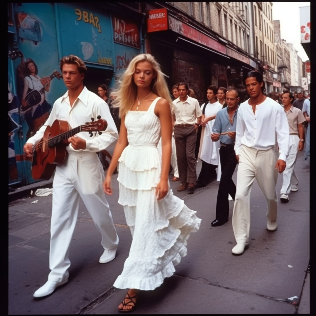 Chic Stroll: Frida Aasen in 90s Paris