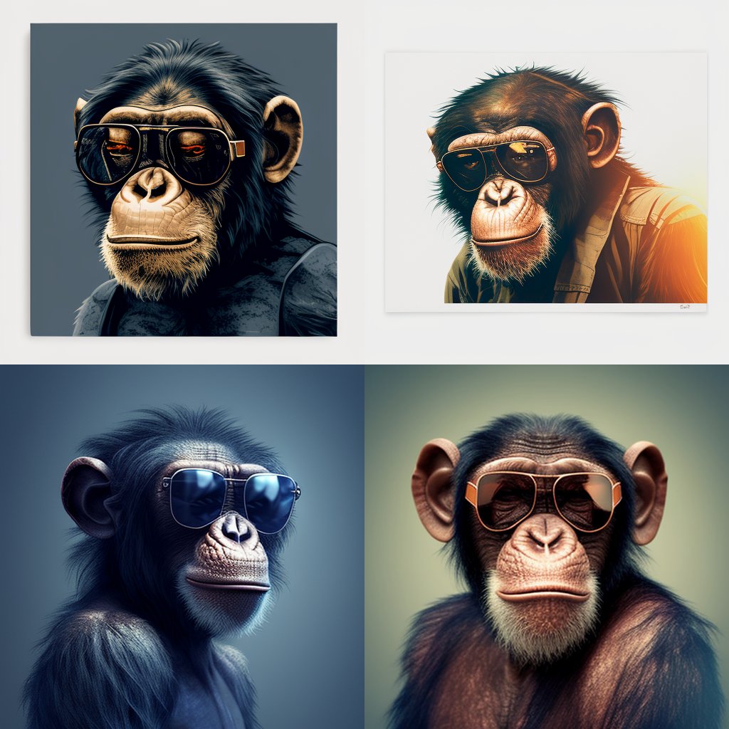 Chimpanzee's Stylish Adventure: Progress Check