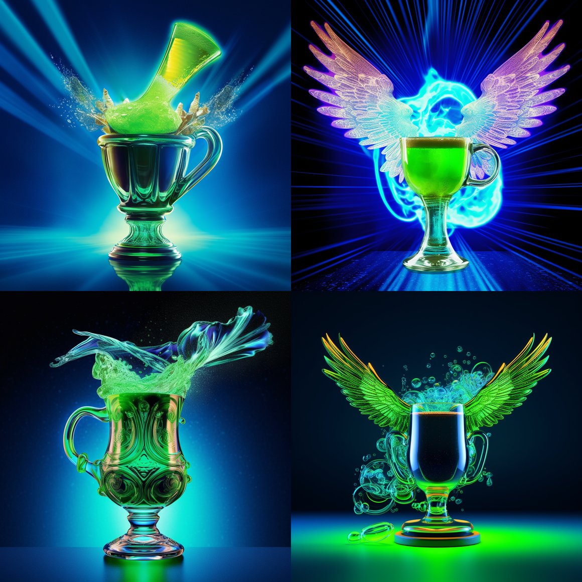 Neon Fantasy: Midway Beer Flight