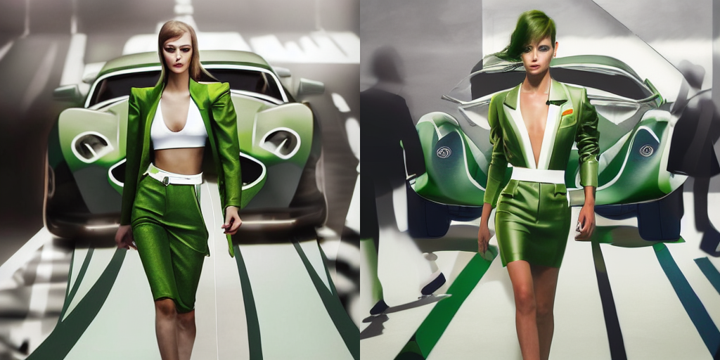 Revving Up Style: A Midway Glamour of F1 Inspired Fashion