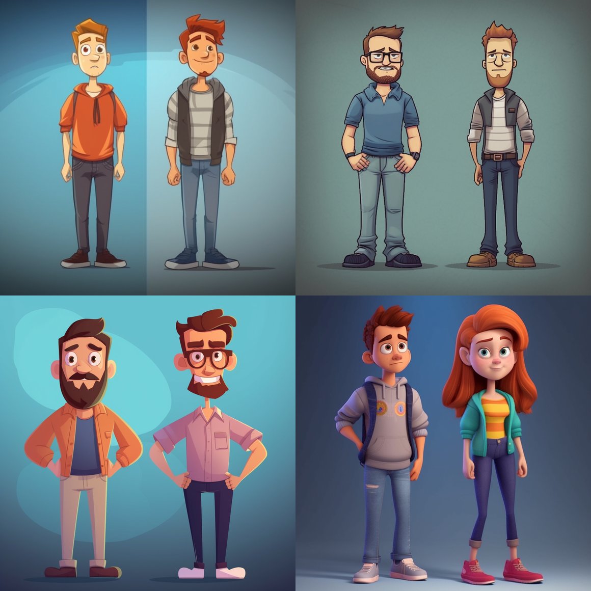Create a Shared Universe: 2D Animation Characters Together