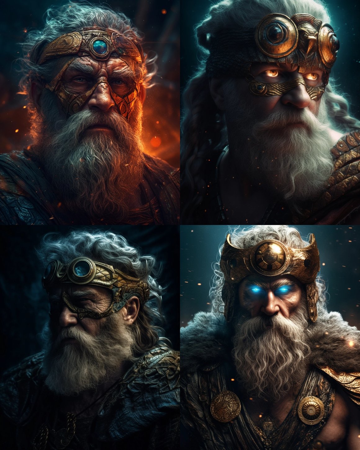 The Majestic Journey in 4K High-Resolution Abstract Art