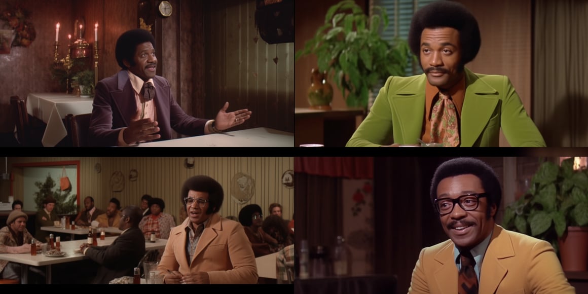 Retro TV Comedy Reverend Ike Snapshot