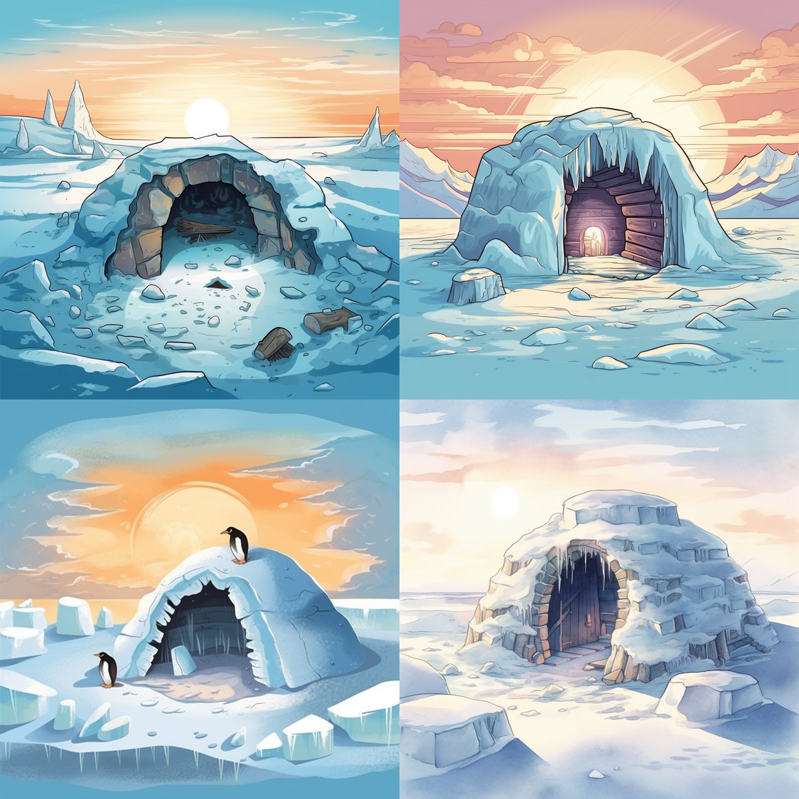 Arctic Survival: Igloo Life and Ice Fishing