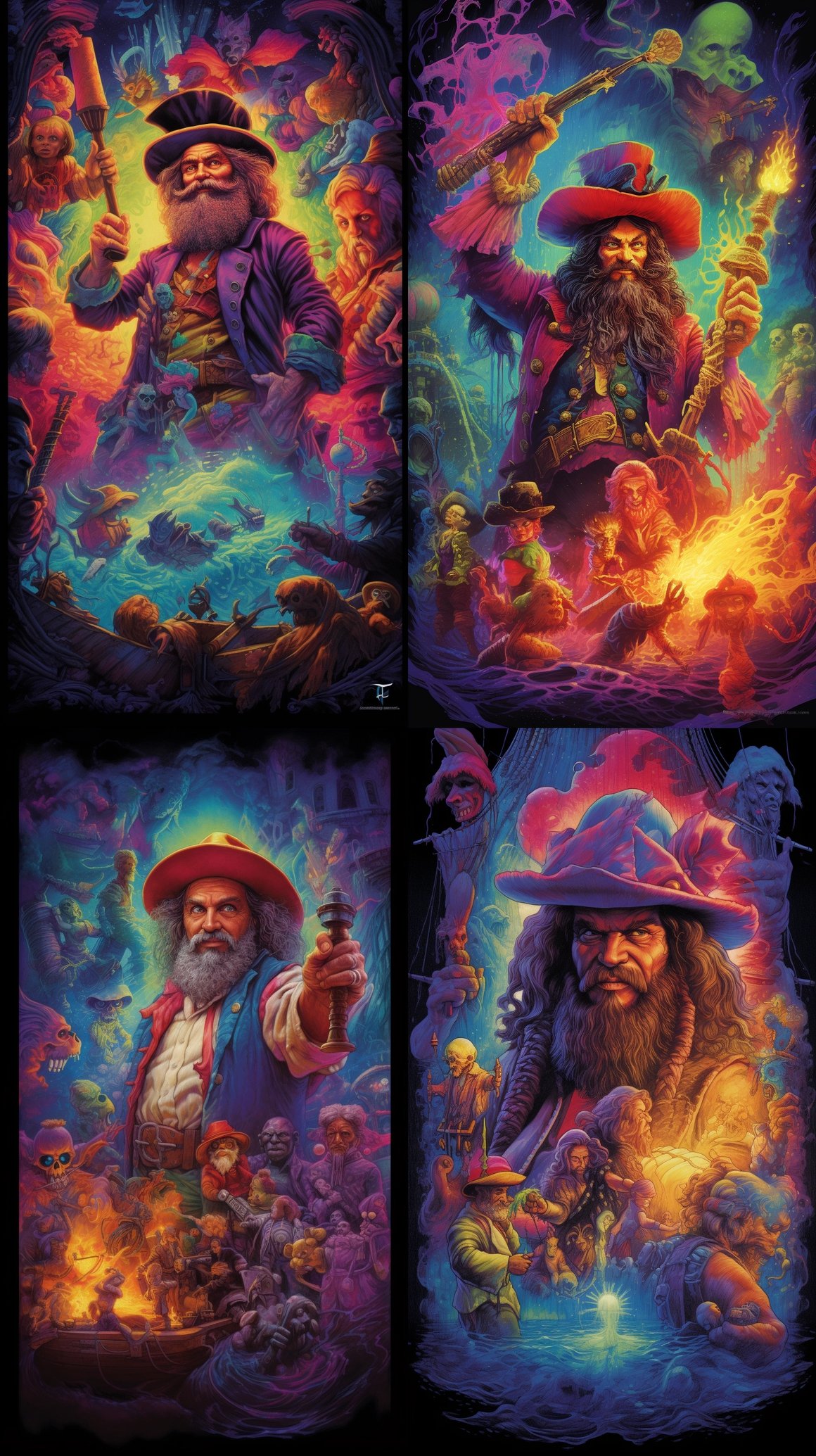 Retro 'LeChuck's Revenge' Video Game Poster Art Analysis