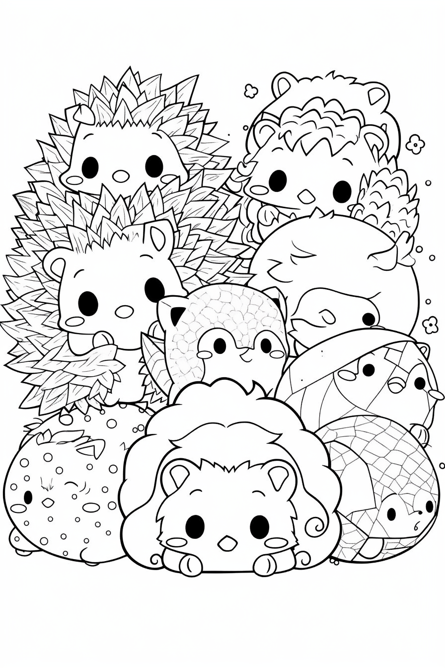 Midway Coloring Page for Children