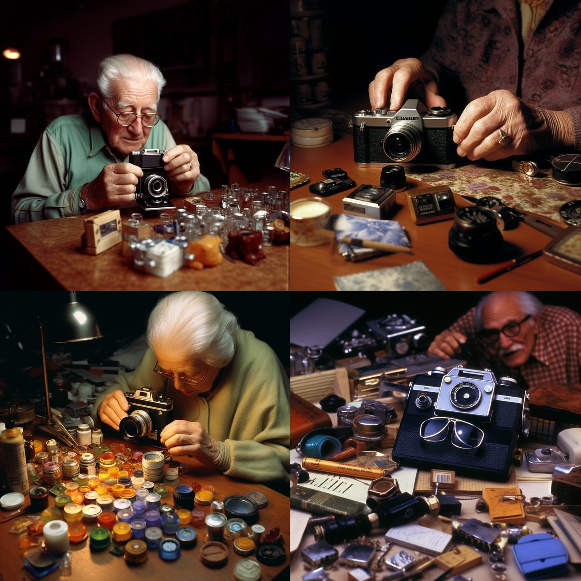 A Techno-creative Expression of Elders through Color Slide Film