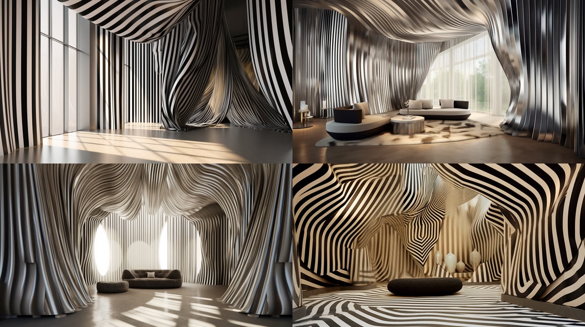 Mid-way Room Transformation Inspired by Zaha Hadid