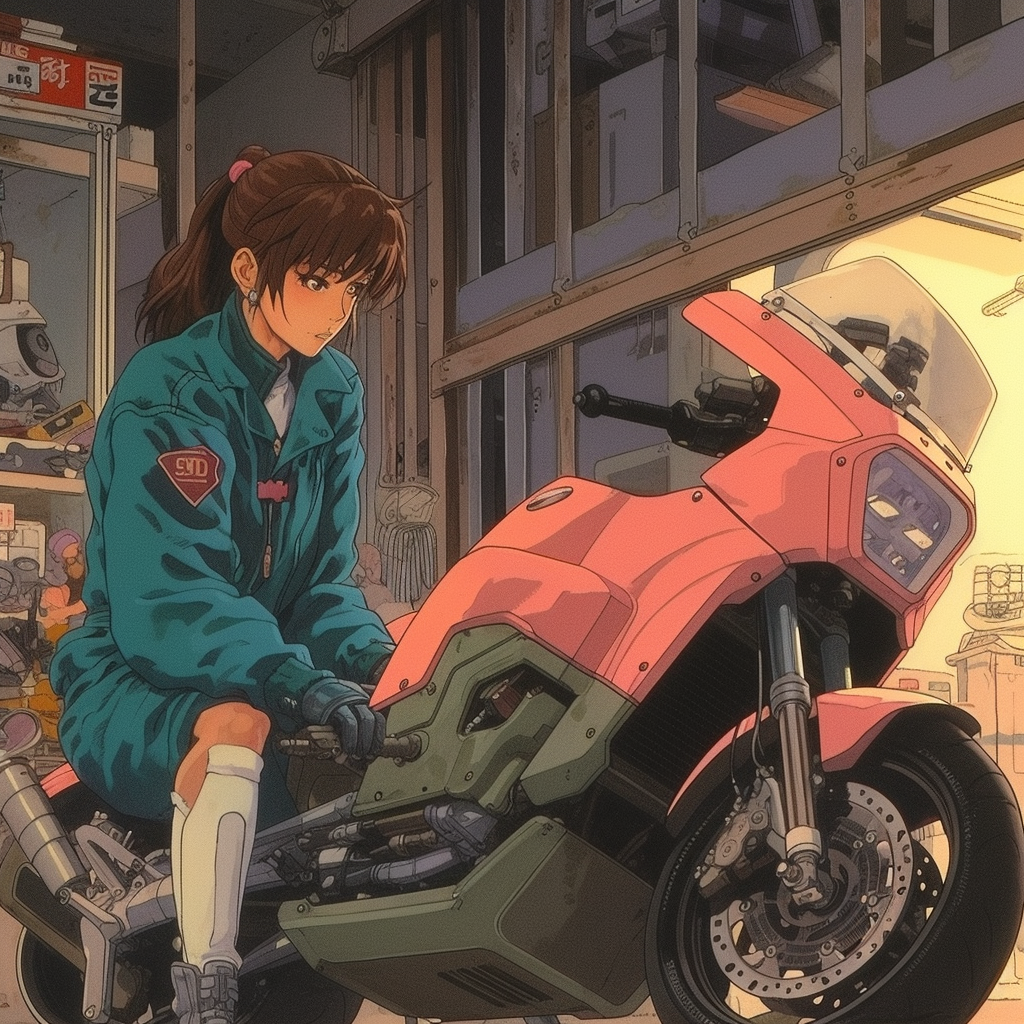 Retro Rumble: Middle Road Chronicles in Animated 80s Style