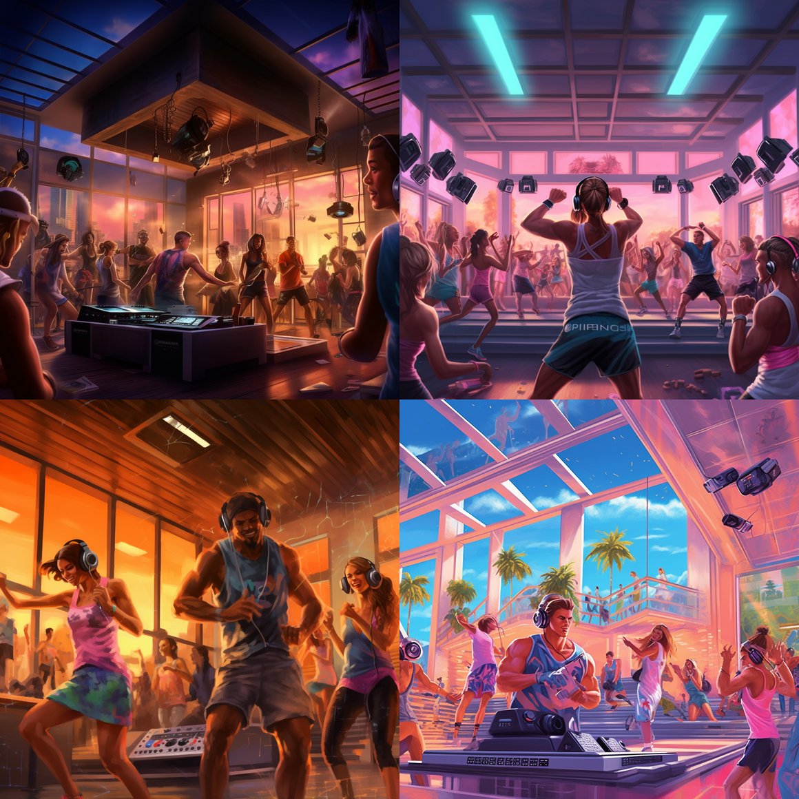 Mid-Workout DJ Dance Break