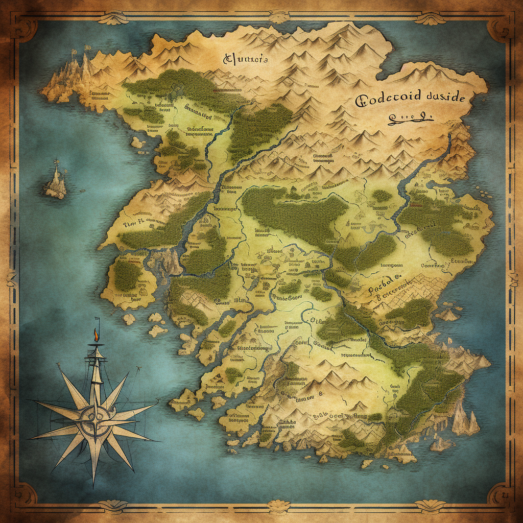 Navigating Through Evocative Island Terrain