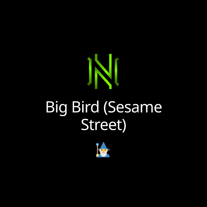 Big Bird (Sesame Street)