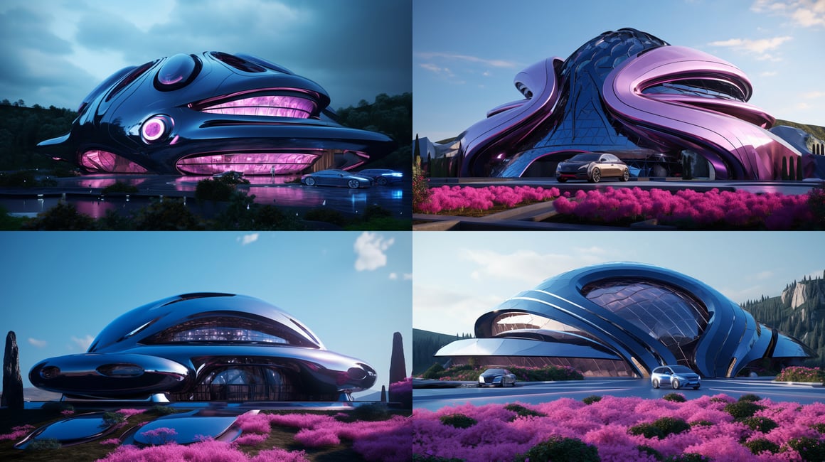 A Mid-Journey Glance into Futuristic Black Panther