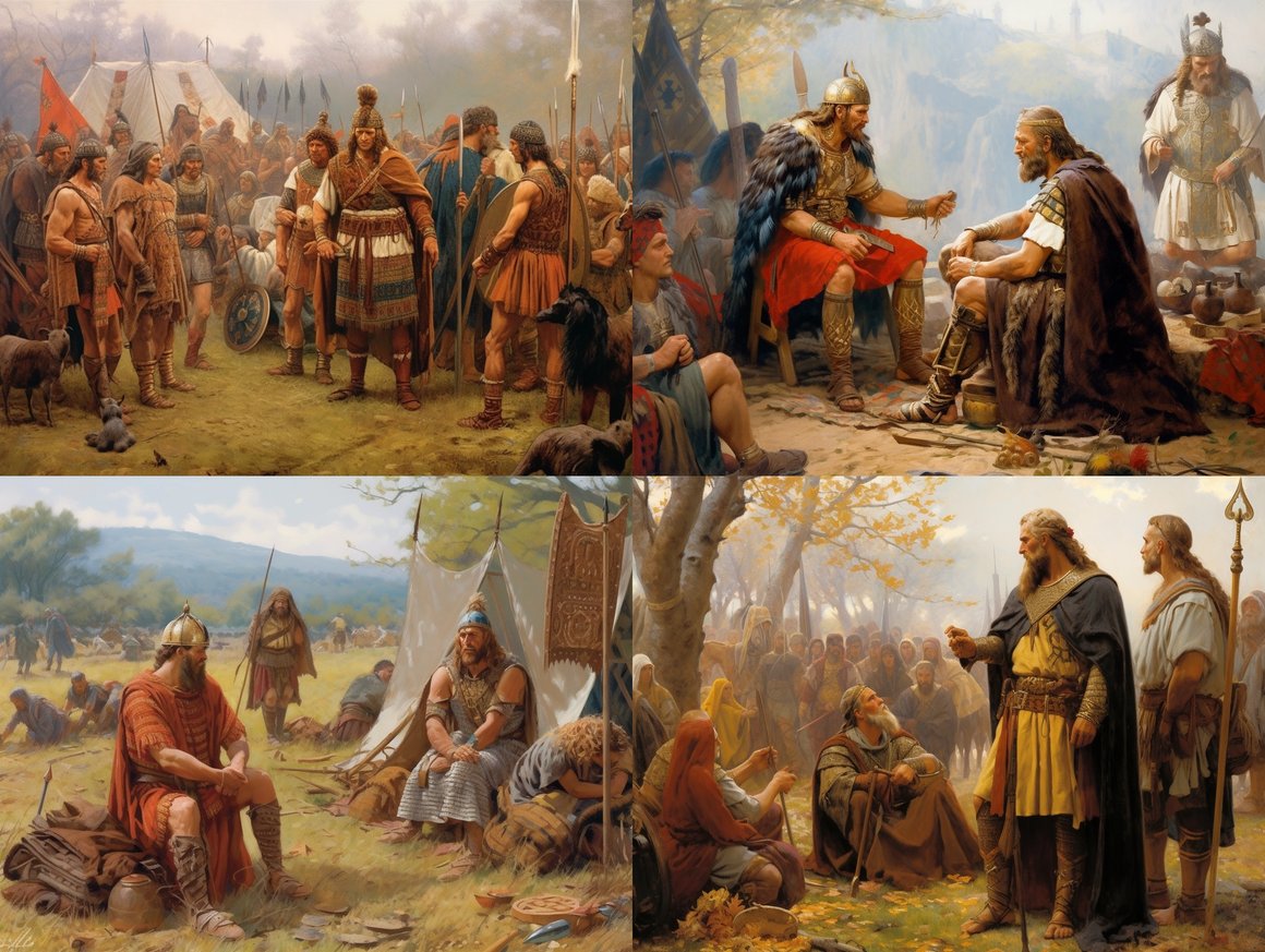 Negotiations at Twilight: A Historical Encounter