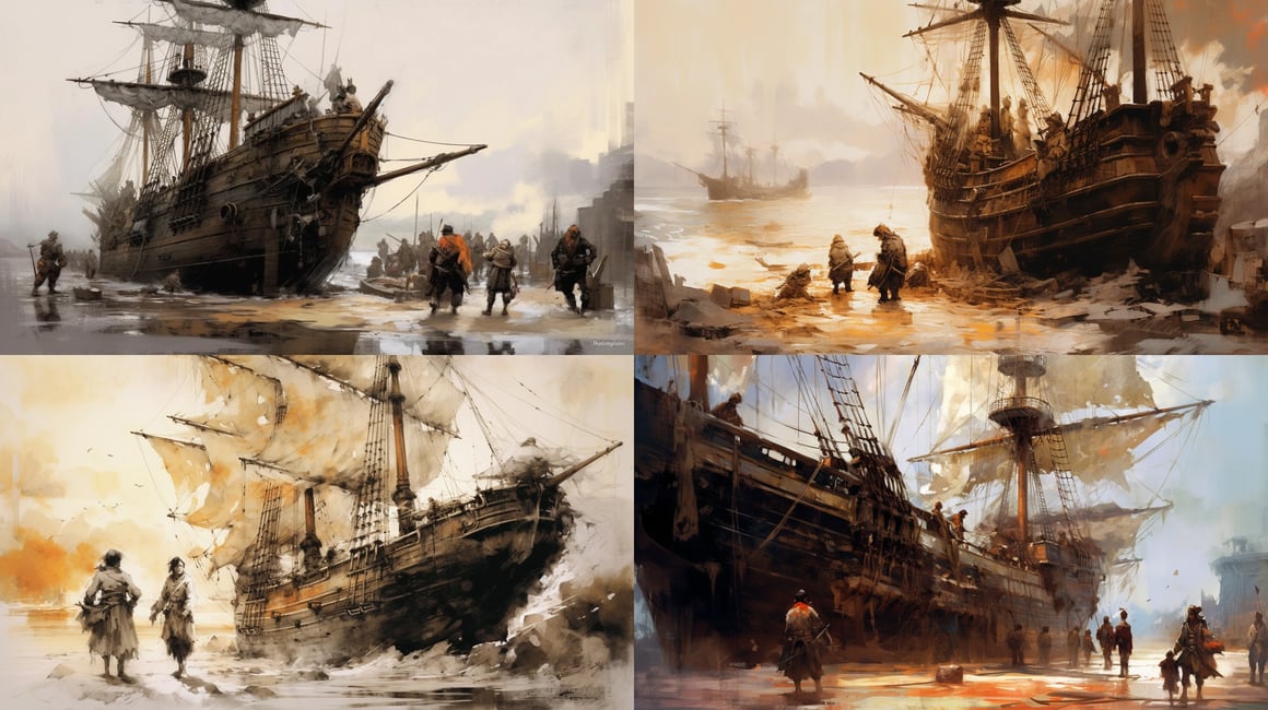 Naval Encampment: A Tale of the 17th Century