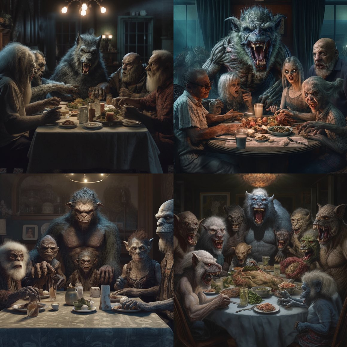 Midnight Feast: A Monstrous Family Gathering