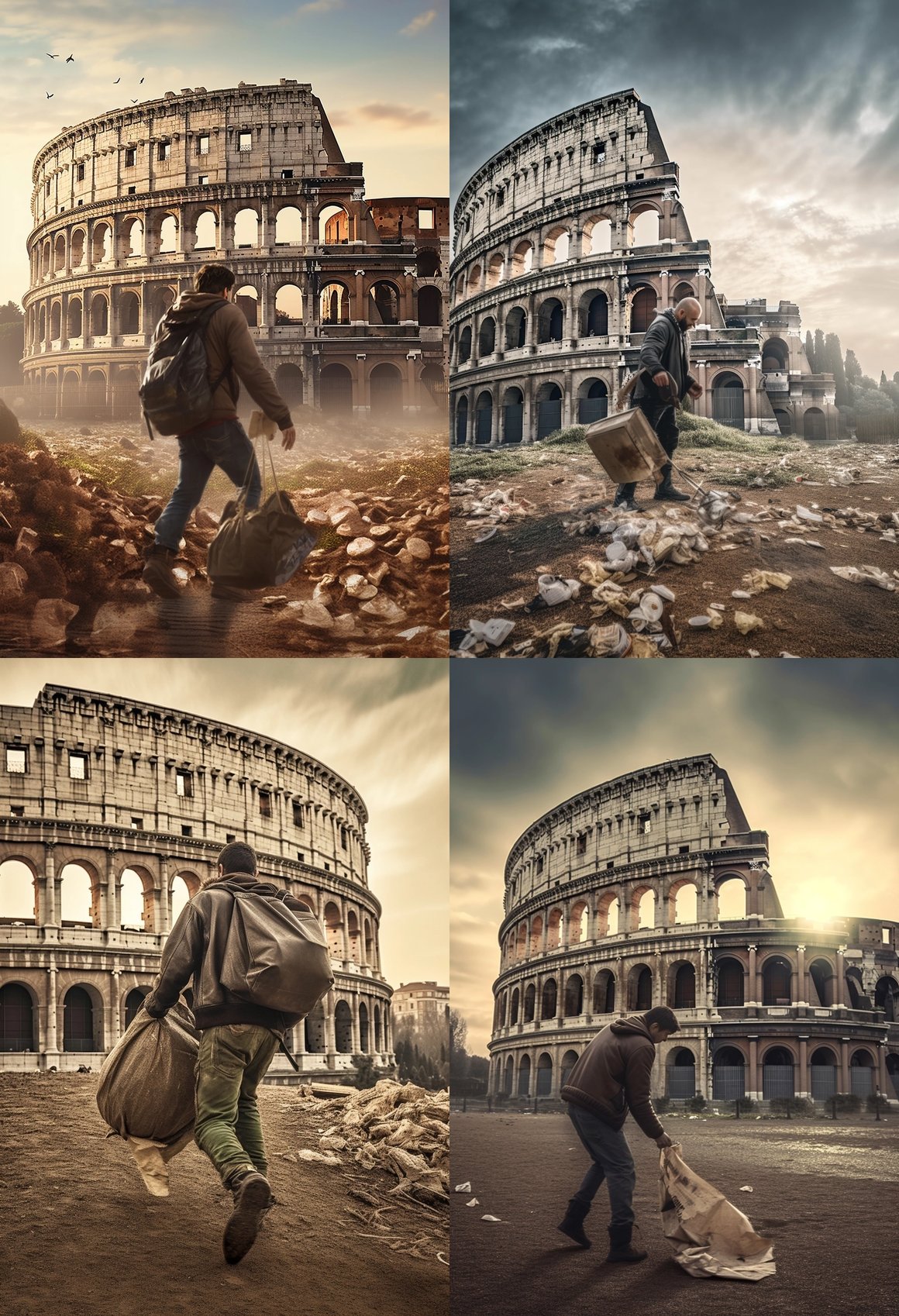 A Tale of Rome's Littering Dilemma