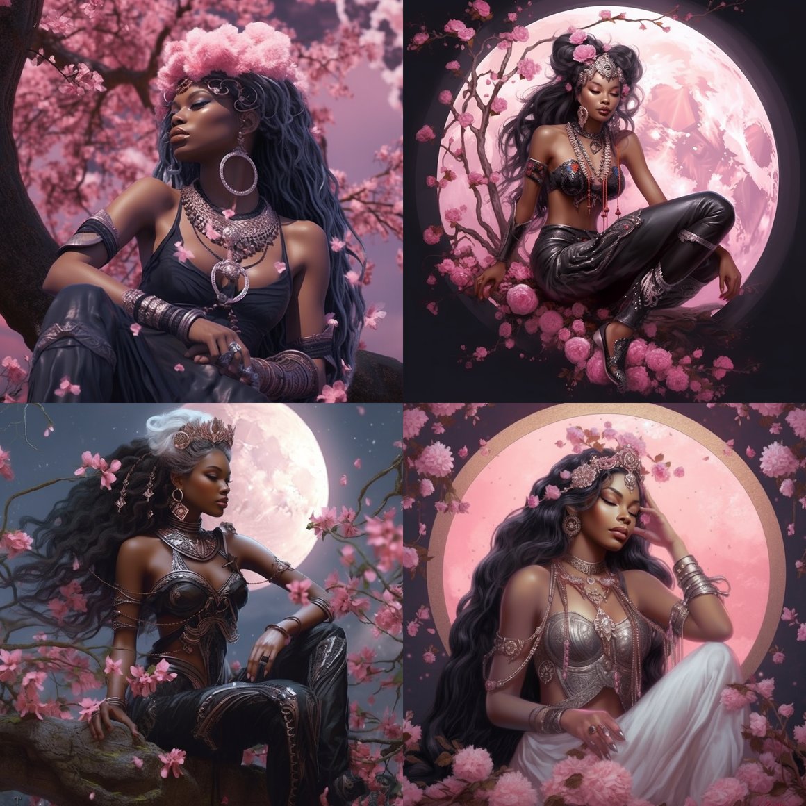 Midnight Elegance: Elven Moon Chronicles