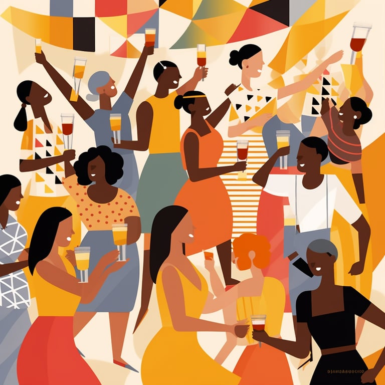 Joyful Multicultural Block Party Mid-Journey Prompt | NeoPrompt